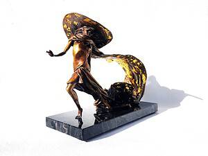 Figurative Bronze, Dancer, Elegant, sculpture, Graceful, famous, world artist