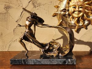 Figurative Bronze, Dancer, Elegant, sculpture, Graceful, famous, world artist